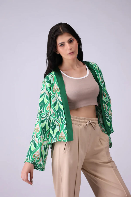 Printed Kimono