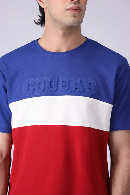 Relaxed Fit Paneled T-Shirt